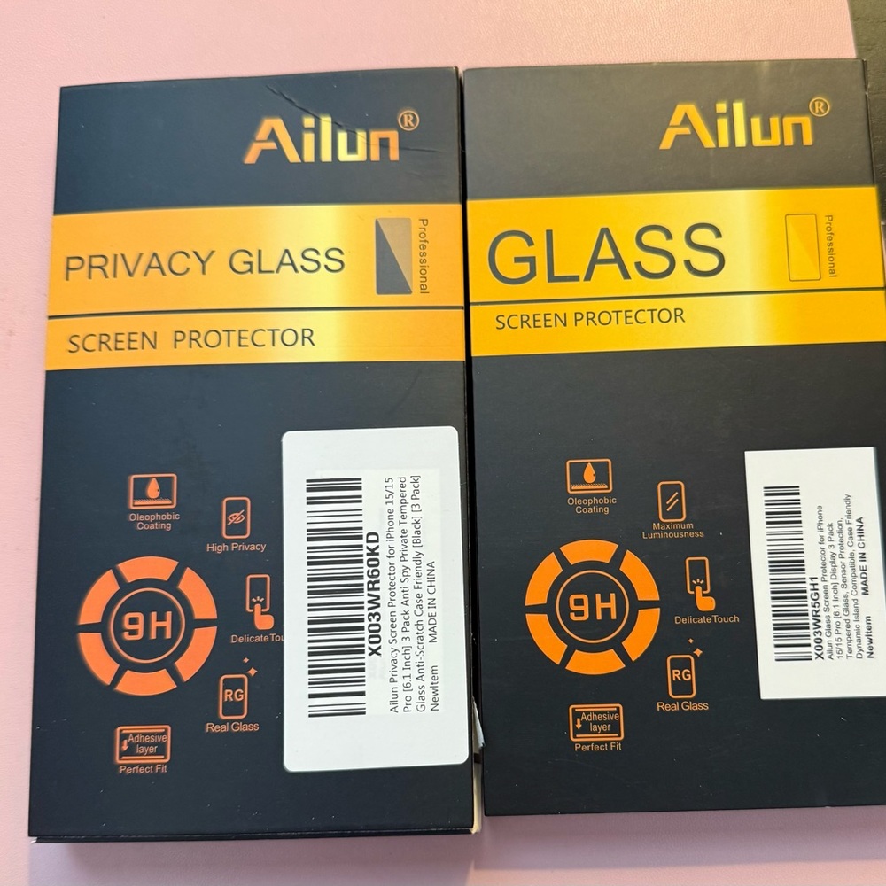 Ailun Glass Screen Protector iPhone 15 pro